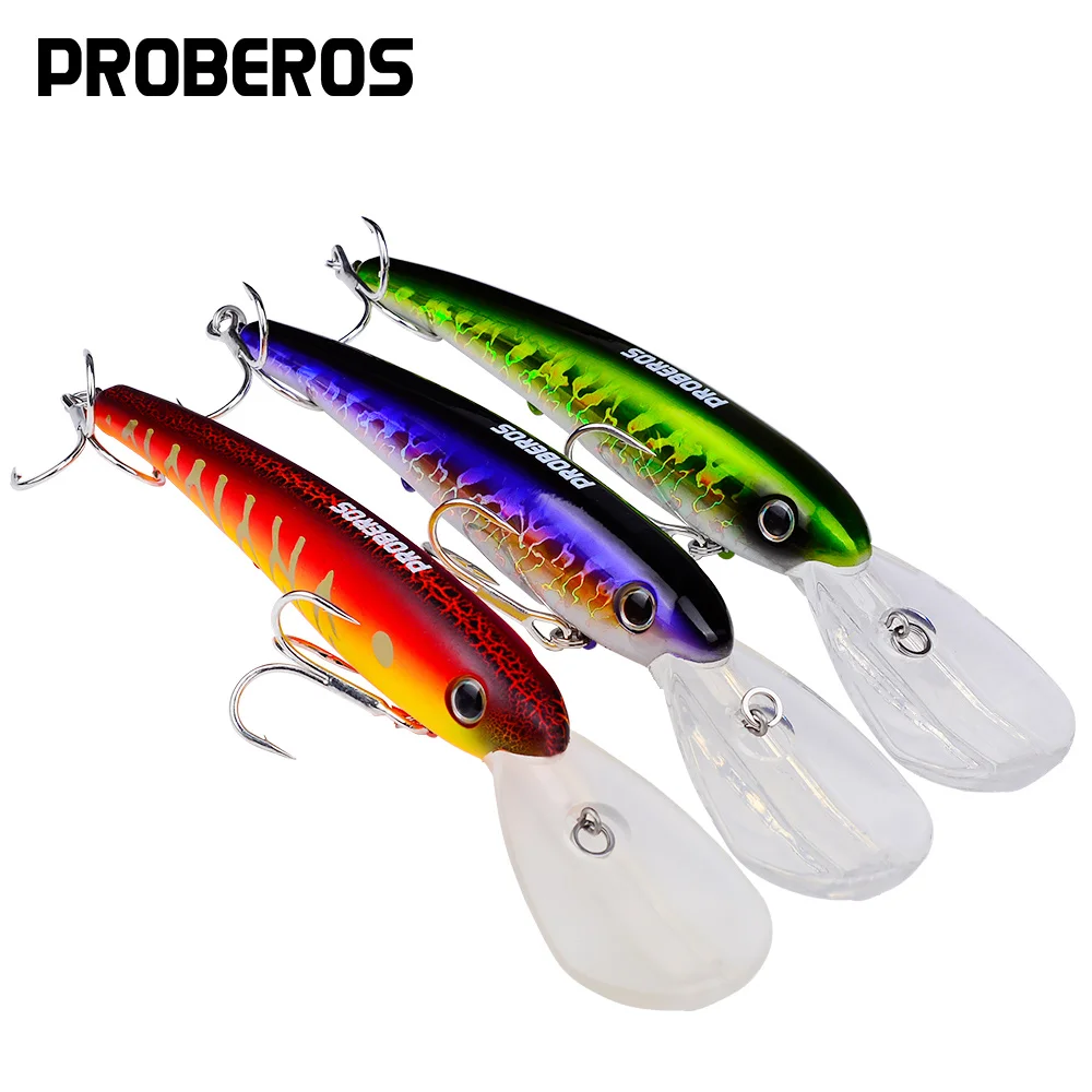 

long tongue big minnow Floating bait 20cm43GFloating Fishing Lure with HooksLifelike Artificial Bait for Freshwater Saltwater