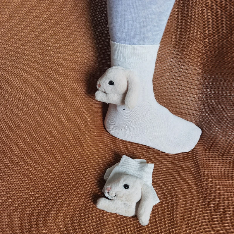 

3d Knitted Animal Cute Floor Socks Cozy Funny Thick Warm Plush Kawaii Socks For Women Teens Kids Winter Holiday Christmas Gift