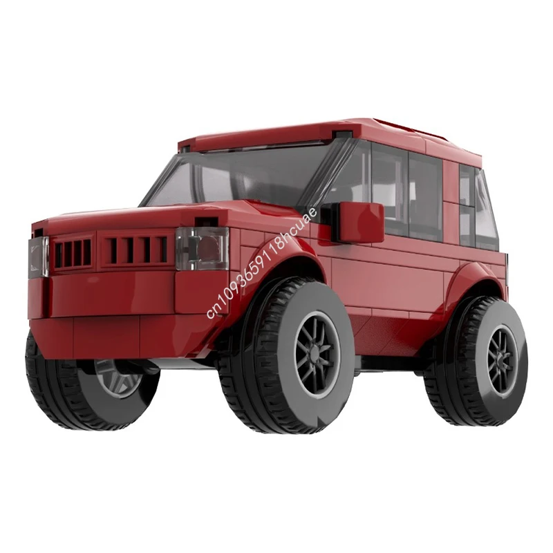 

155 шт. MOC современные внедорожники, строительные блоки, образовательный кирпич, детская игрушка на день рождения, развивающая терпение и рождественская игрушка в подарок