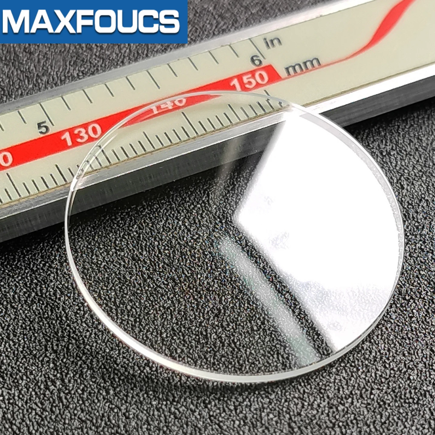5 Stück Doppelkuppel-Uhrengläser, 1,5 mm dick, 40–49,5 mm Durchmesser, Mineralglas, Reparaturwerkzeuge, Zubehör, Uhrenoberflächenteile – Detail 5