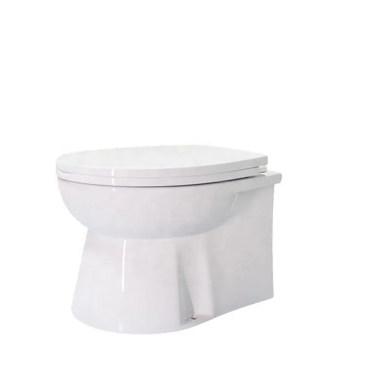 

12v Macerator Pump Toilet Luxury Modern Style Fully Automatic Operation Electric 12v Marine Toilet