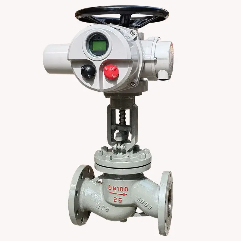 J941H Power Plant Globe Valve High Temp High Pressure Steam Heat Conduction Oil Use With 485 Remote Control And Regulation Jobs