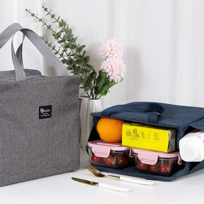 방수 보온 도시락 가방, 사이드 포켓 포함, 재사용 가 - Tote Bag Sublimation 리뷰 및 가격