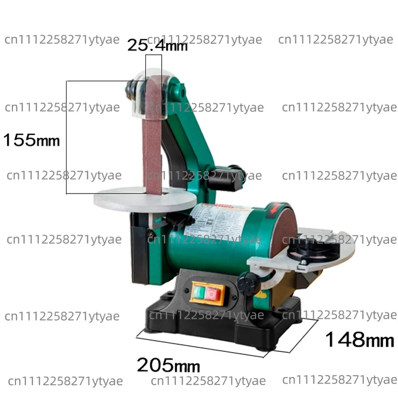 Sanding Disc and Belt Sander H1500 Home Use Compact Woodworking Bench-Top Knife Sharpener, Polisher, Sanding Disc Machine, Sande