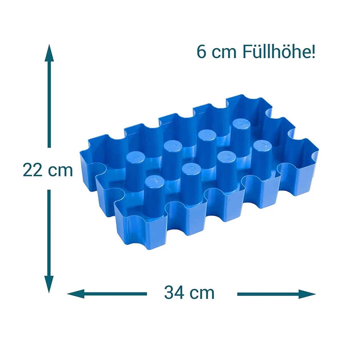 Beer Crate Ice Block, Beer Cooler Ice-Cube Tray for Beer Crates Gift Idea for Beer Drinkers image 3