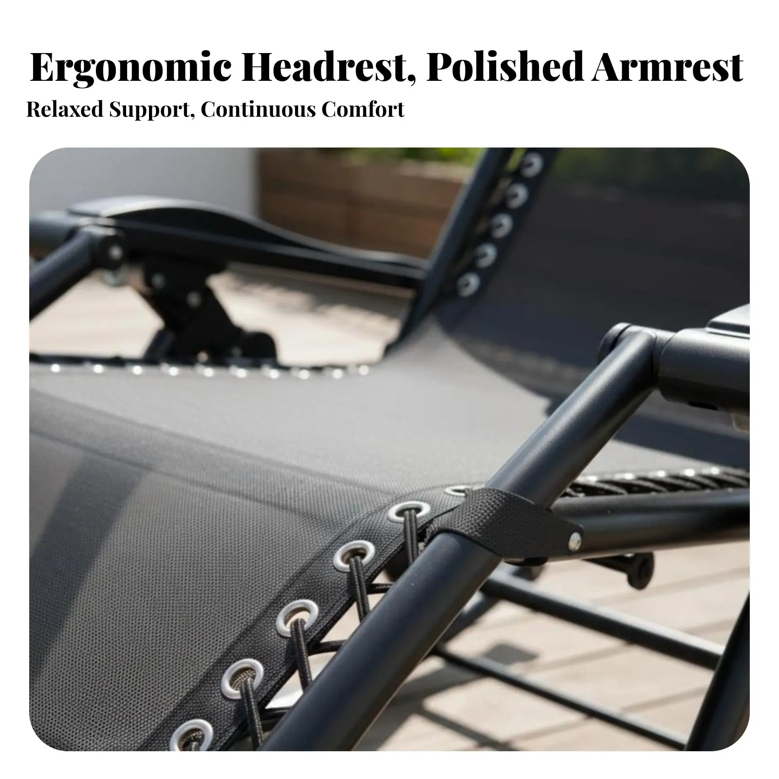 

Складное кресло-качалка с регулируемым наклоном спинки до почти горизонтального положения