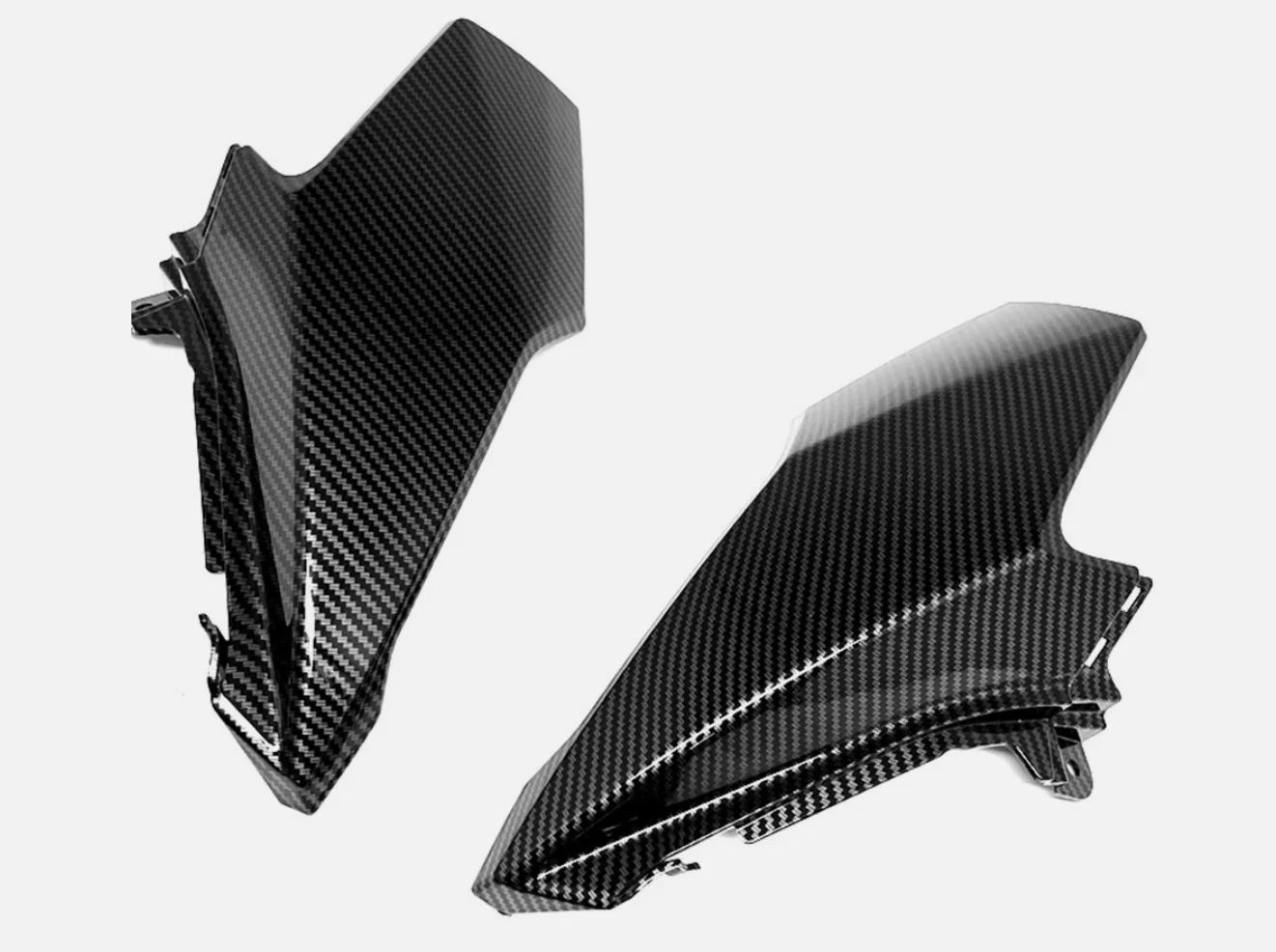 Front Side Headlight Fairing Panel Cowl Carbon Fiber For HONDA CBR650F 2014-2019