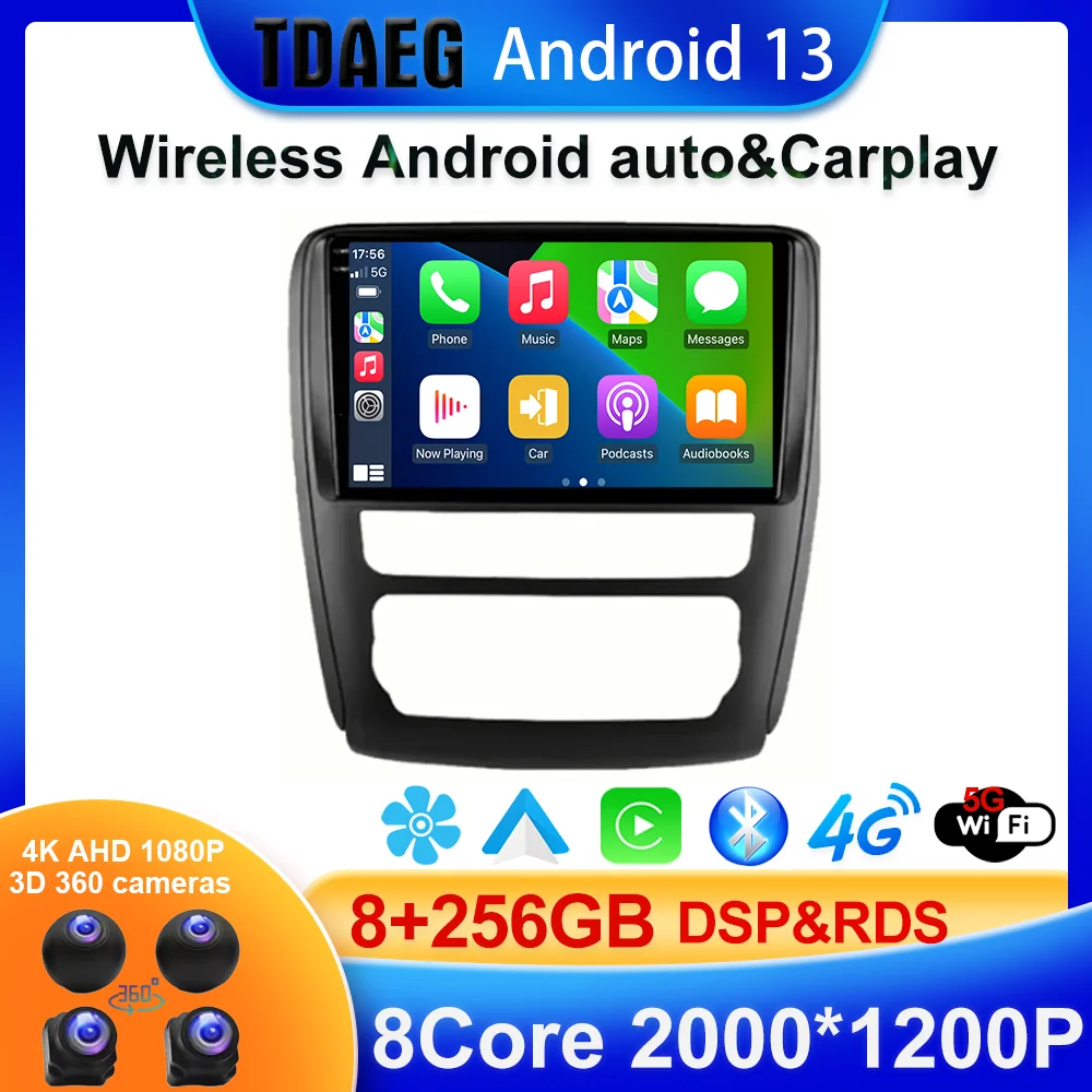 

Android 13 For Buick Enclave 2007 - 2017 Car Radio Multimedia Video Player Navigation GPS Android No 2din 2 din dvd 8+256G