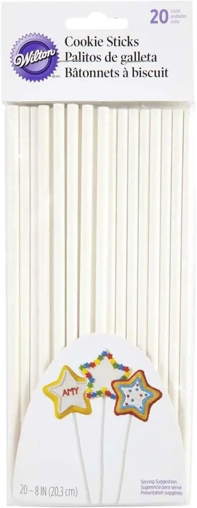 

Wilton Cookie Sticks, 8-Inch, White