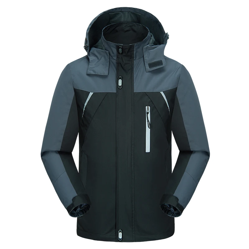 

New Men Jacket Raincoats Sports Outdoor Skiing Spring Autumn Male Coats Waterproof Windbreaker Breathable Hooded Jacket