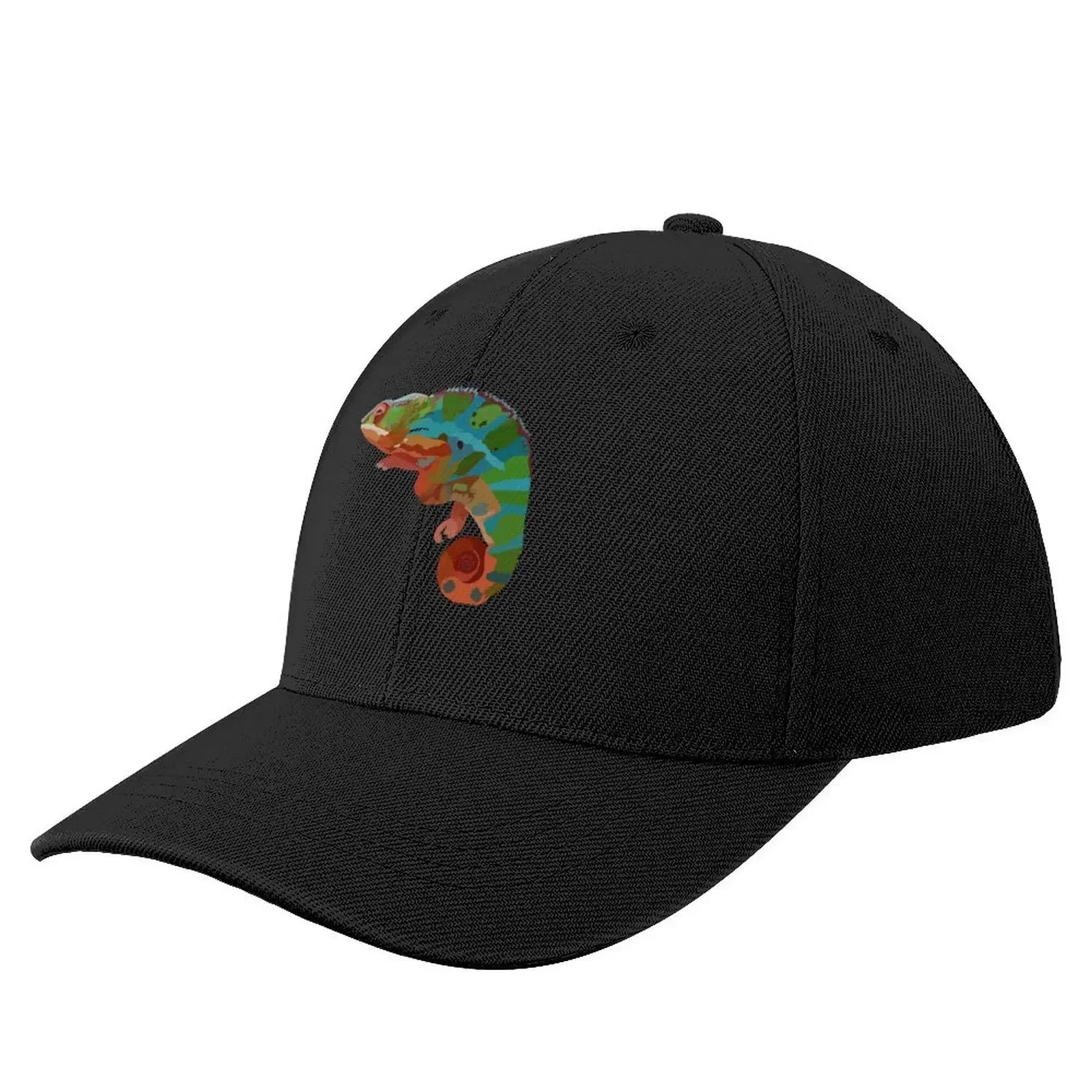 

P is for Panther Chameleon Baseball Cap Golf Wear Rugby Icon Big Size Hat Women's Hats For The Sun Men's