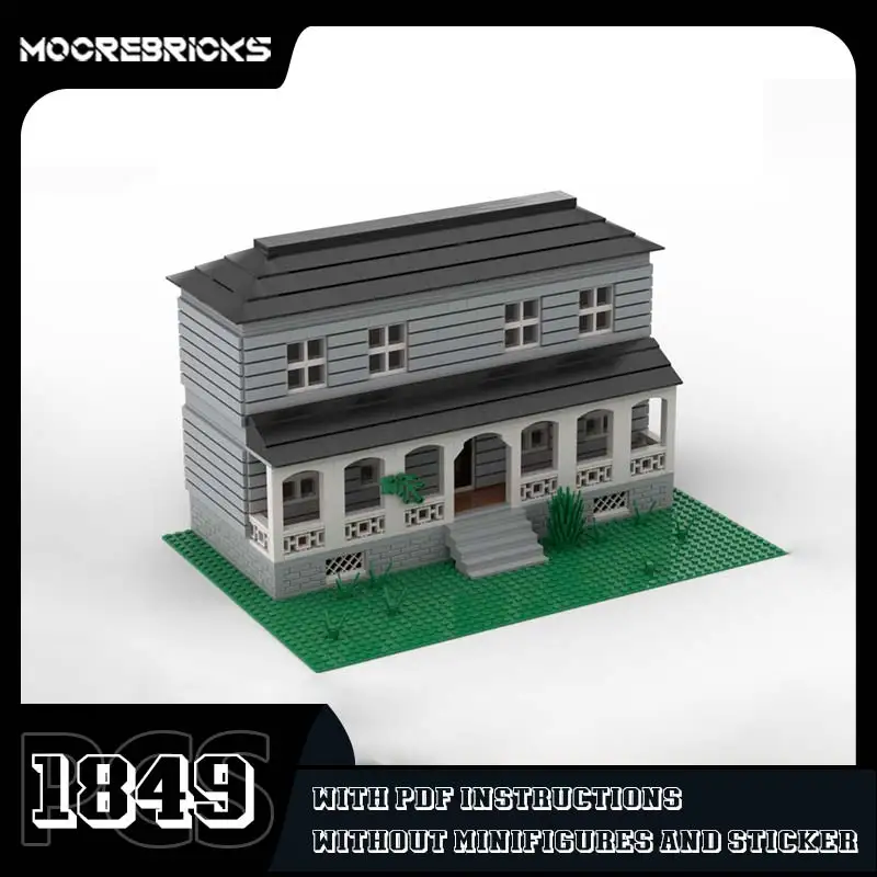 

Scene Architecture Modular Building Blocks MOC Street View House Model Technology Bricks Children's Collectible Toys Xmas Gifts