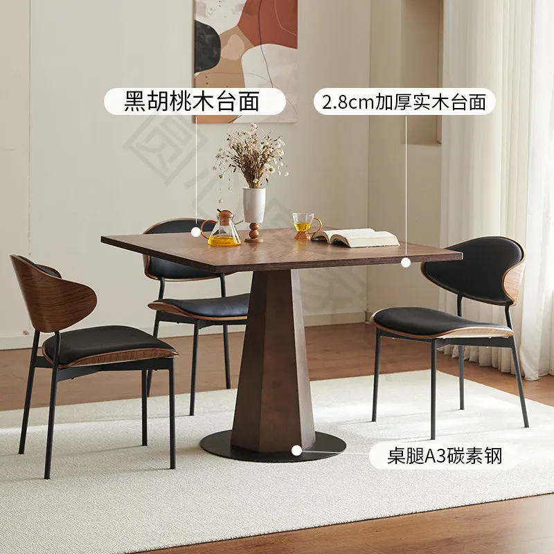 negotiation table small apartment dining table milk tea shop sales office reception balcony dining table and chair combination