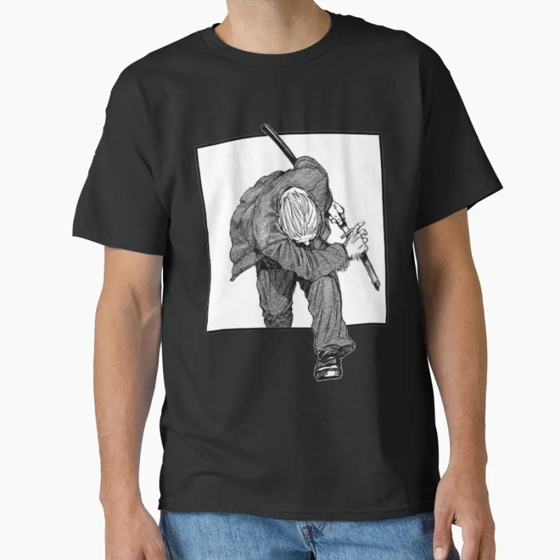 

Funny Manga Sakamoto Days Anime t shirt for men Large size Tops S-6XL 100% cotton mens Clothes