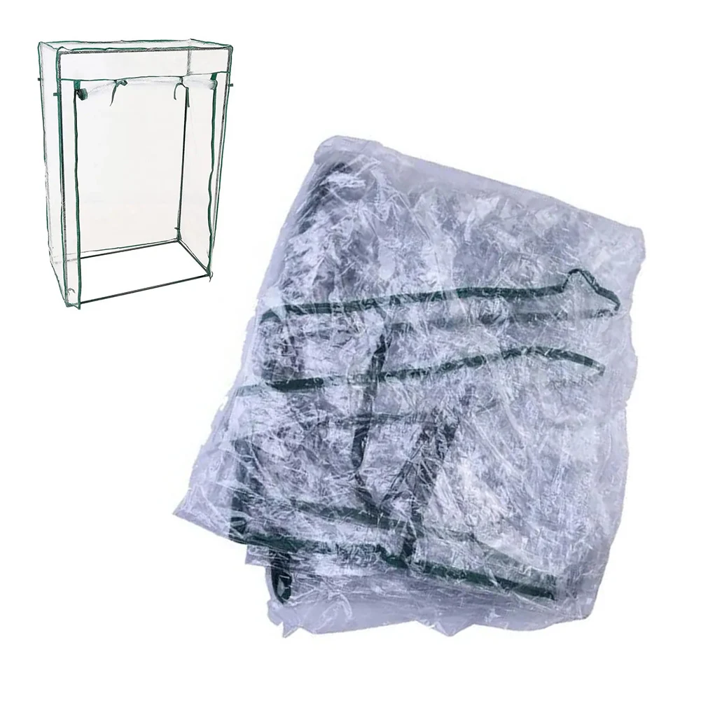 Transparent PVC Tomato Garden Tent Cover 100x50x150cm Greenhouse Frost Cloth For Outdoor Vegetable Fruit Flower Plant Protection