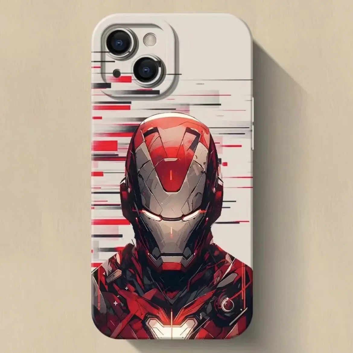 Marvel Iron Man Tony Stark Silicone Phone Case for iPhone 15 Pro Max 14 13 12 11 Pro Max XR XS X 15ProMax Full Protective Cover