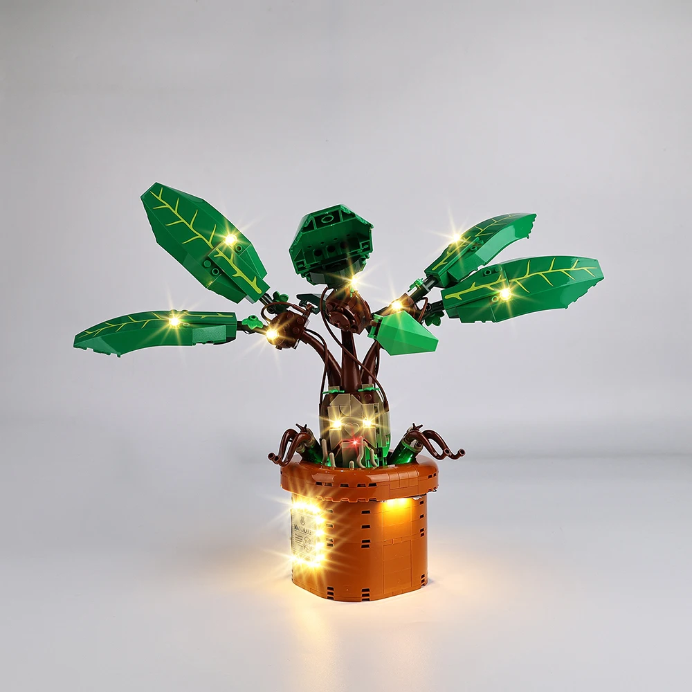 Juego de iluminación Led para Mandrake 76433, bloques de construcción, no incluye modelo