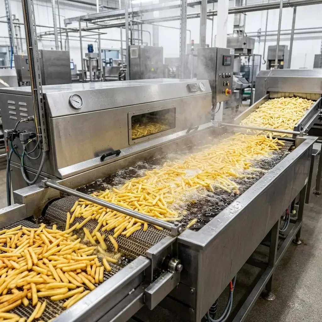 Multi-function Potato Processing Line Make Crinkle Chips Straight Fries For Multi-type Snack Food Factory