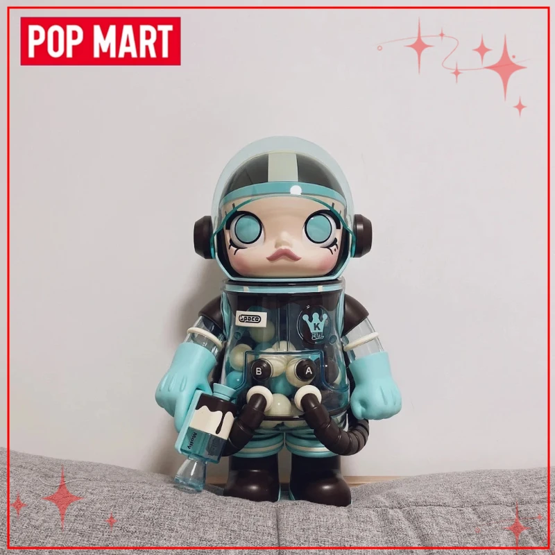 

Genuine POPMART MEGA SPACE MOLLY 400% Mint Chocolate Children's Gift Cute Figurine Large Ornaments