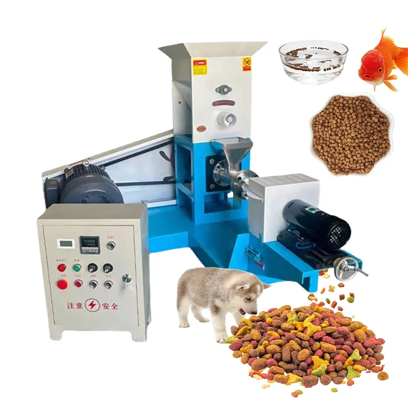 High Output Tilapia Fish Food Floating Feed Machine For Fish Floating Feeds Making Machine