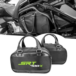 FOR  SRT 700X srt700x 2024 Motorcycle Trunk Saddlebag Saddle bags Liner Set Inner Bag Side Case