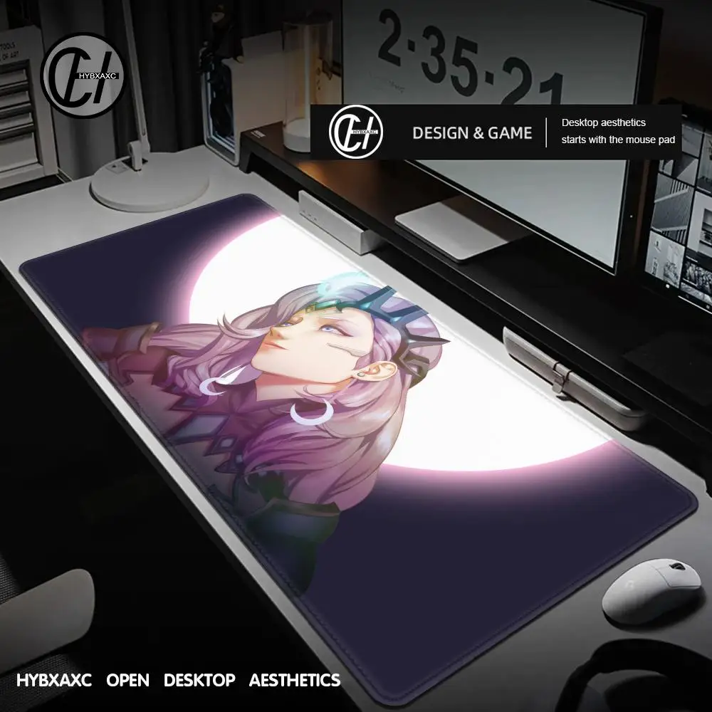 Atlantic All Stars Mercy Overwatch Mousepad Mouse Mat Desk Mat With Pad Gaming Accessories Prime Gaming XXL Keyboard Pad