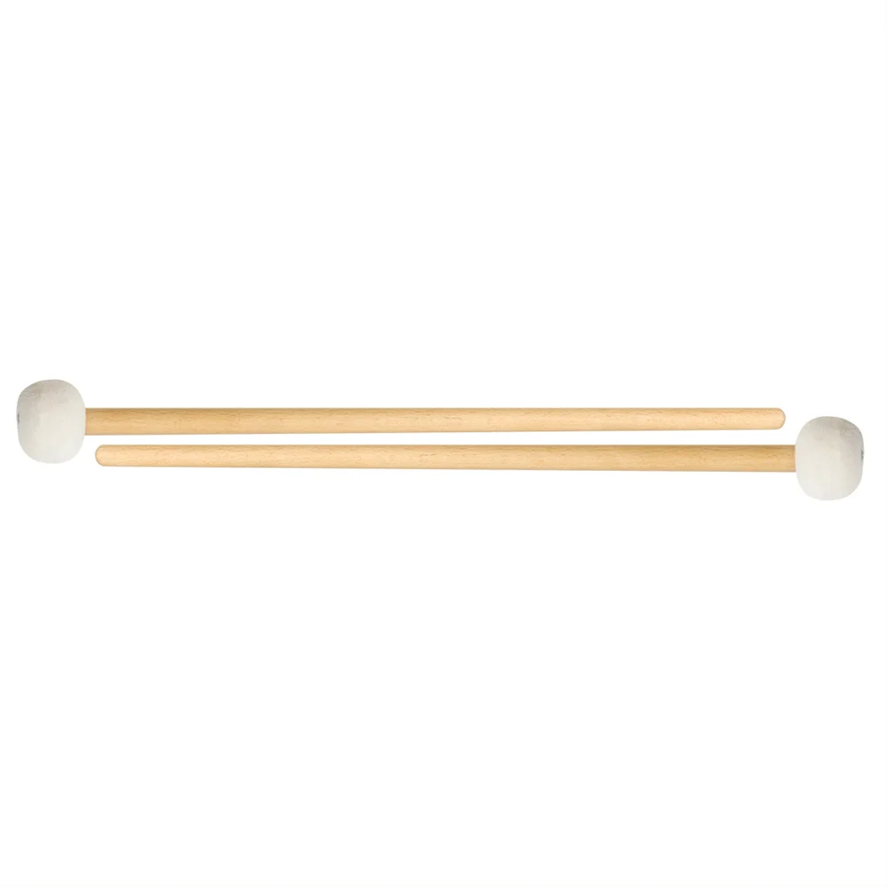 

Timpani Mallets Sticks Felt Head Drum Musical Percussion Drumstick Bamboo Wooden