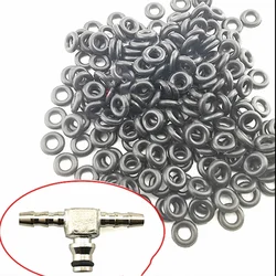 50pcs/set Common Rail Return Oil Backflow Pipe Connector Small o-ring oring for Bosch 110 serie injectors