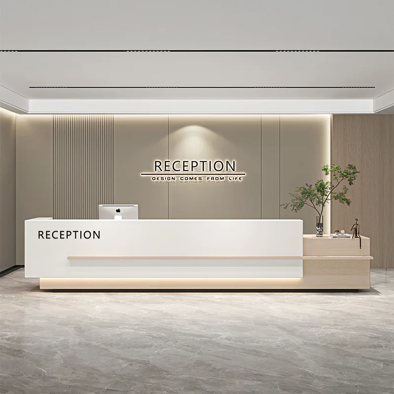 Reception Office Desks Shop Counter Desk Bellezza Coffee Distillation Jug Cash Recepcion Mostrador Recepcion Register Tables