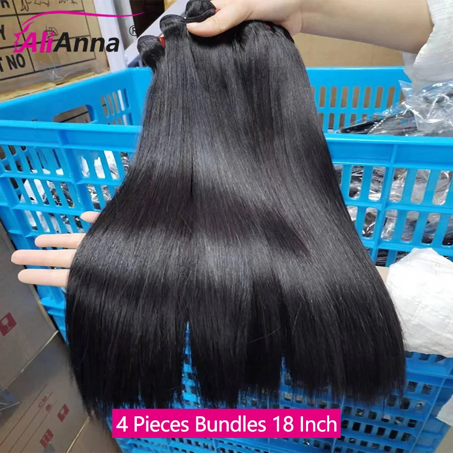 Super Double ditarik bundel rambut manusia mentah Vietnam bundel rambut mentah lurus tidak diproses ekstensi rambut manusia pengiriman cepat