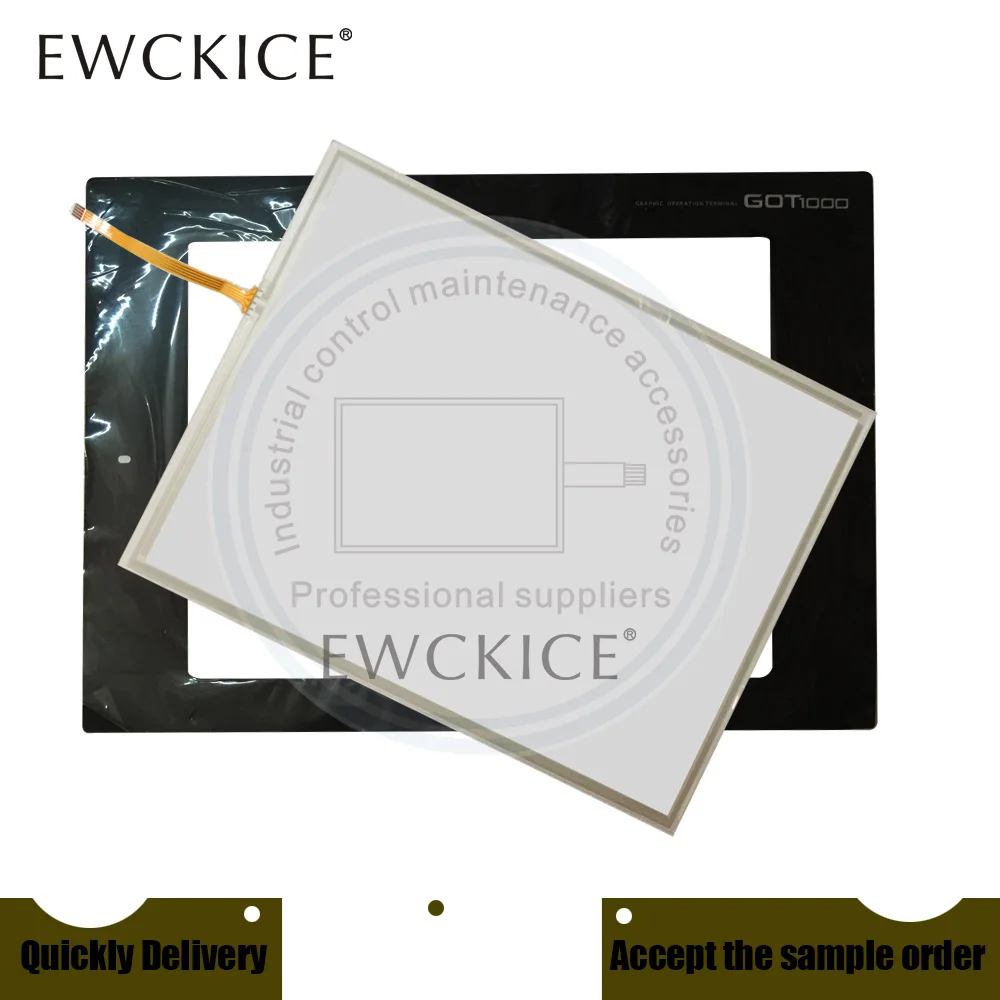 

N010-0523-X321/02 2F BKO-C11739 HMI PLC Touch screen AND Front label Touch panel AND Frontlabel