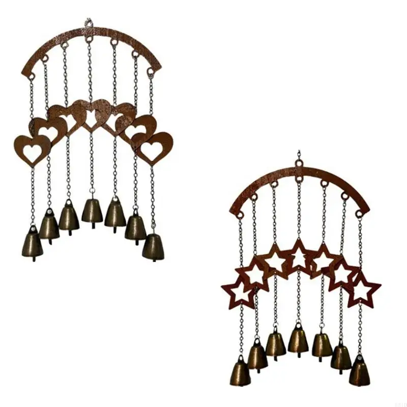 

581D Wind Wrought Iron Crafts Suitable for Balcony Garden Outdoor Garden Decoration Decorative Create Soothing