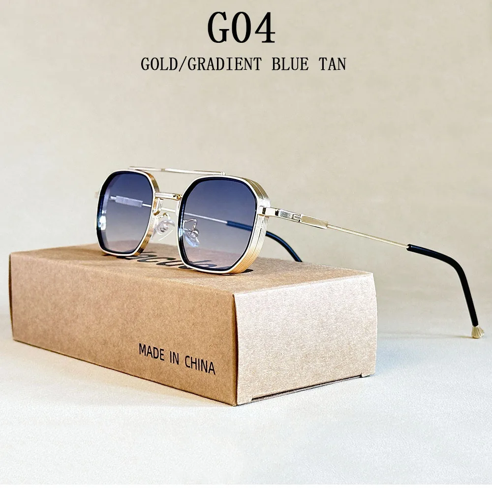 Fashion Square Sunglasses Women Trendy Vintage Glasses Luxury Sunglass Men Dropshipping Lunette Soleil Femme Zonnebrillen Dames – Detail 7