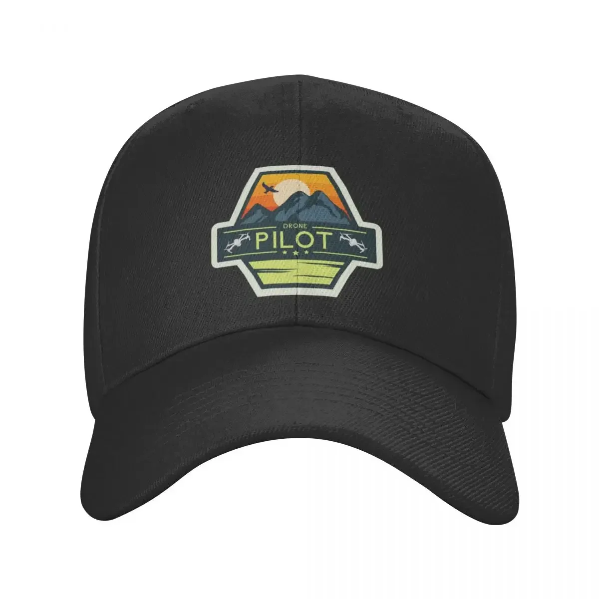 Drone Pilot Logo Baseball Cap derby hat Trucker Cap Custom Cap New In The Hat Mens Caps Women's