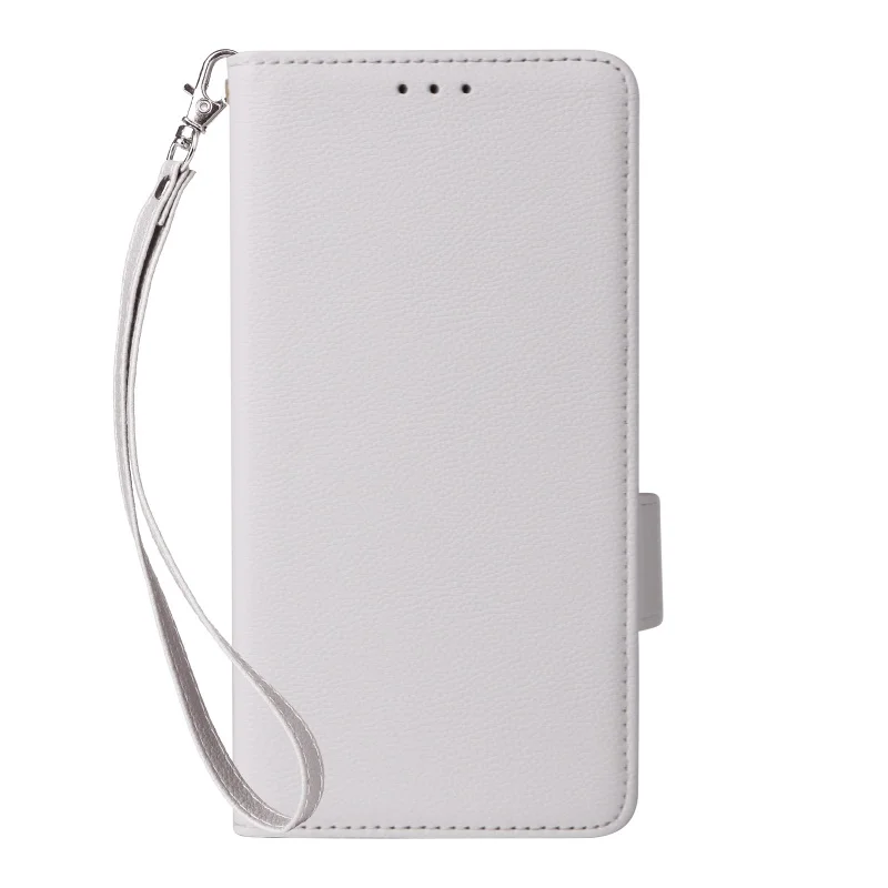 For  OPPO A5/A5M 5G 2025 CPH2735 luxury smooth side buckle wallet magnetic case mobile phone litchi pattern flip protective case - náhled 3