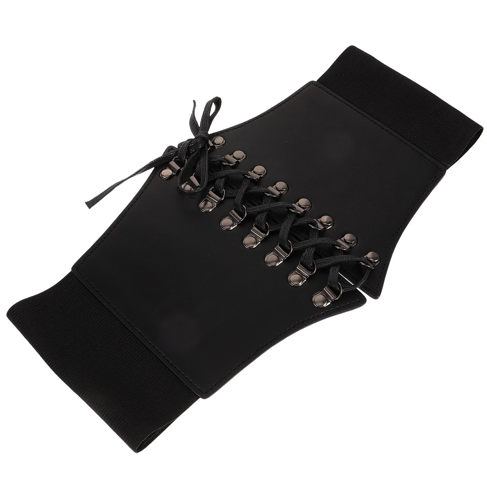 

Women Corset Waist Belt Imitation Wide Corset Waist Belt for Halloween Cosplay Steampunk Pirate Costume