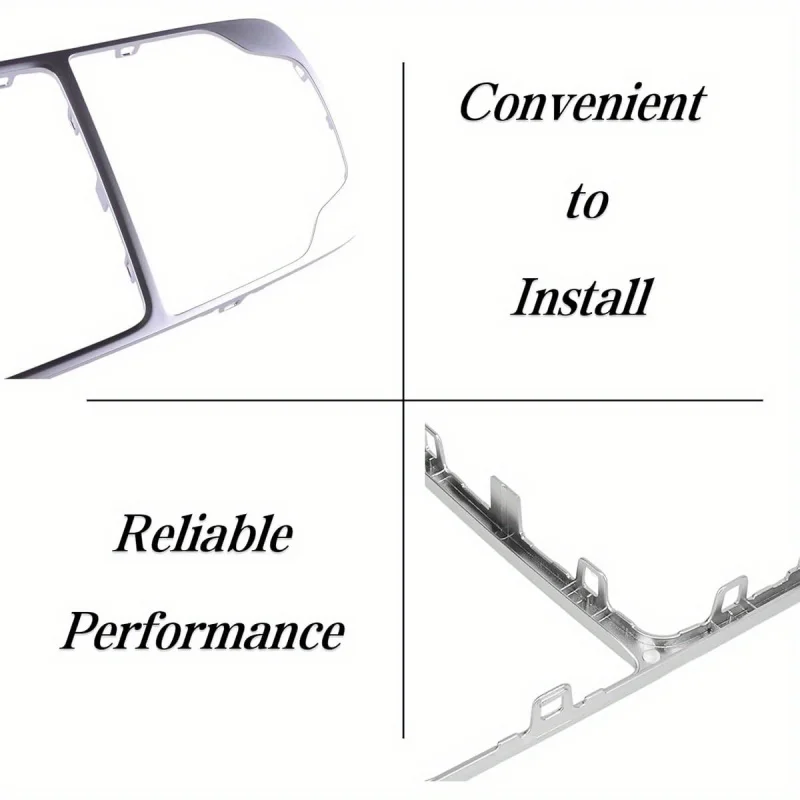 Panel de palanca de cambio de marchas para consola central, embellecedor envolvente aplicable2013-2020AudiA3 S3 RS3, marco frontal Interior cromado ABS 8V0