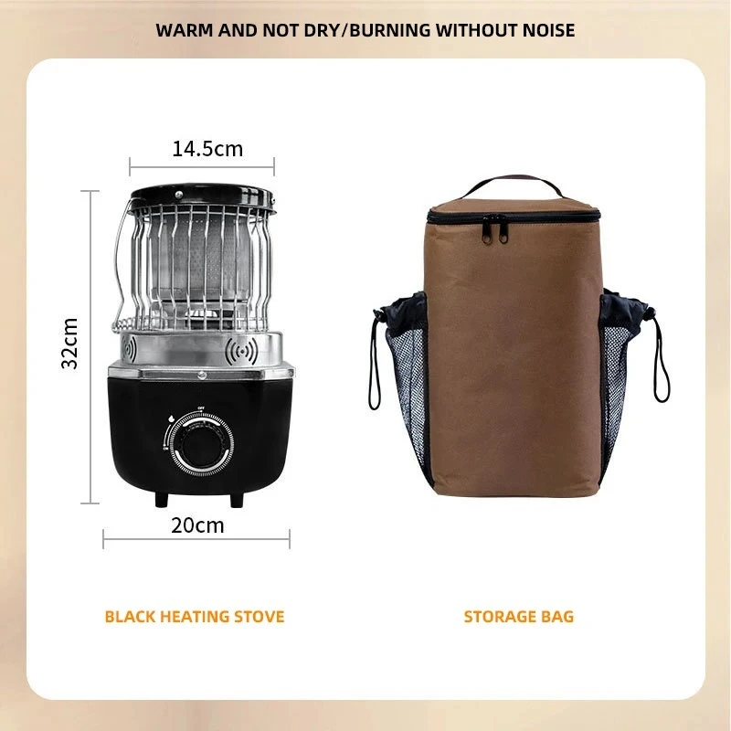 Outdoor ice fishing heater Portable Outdoor camping heating machine Dual-purpose for roasting and cooking