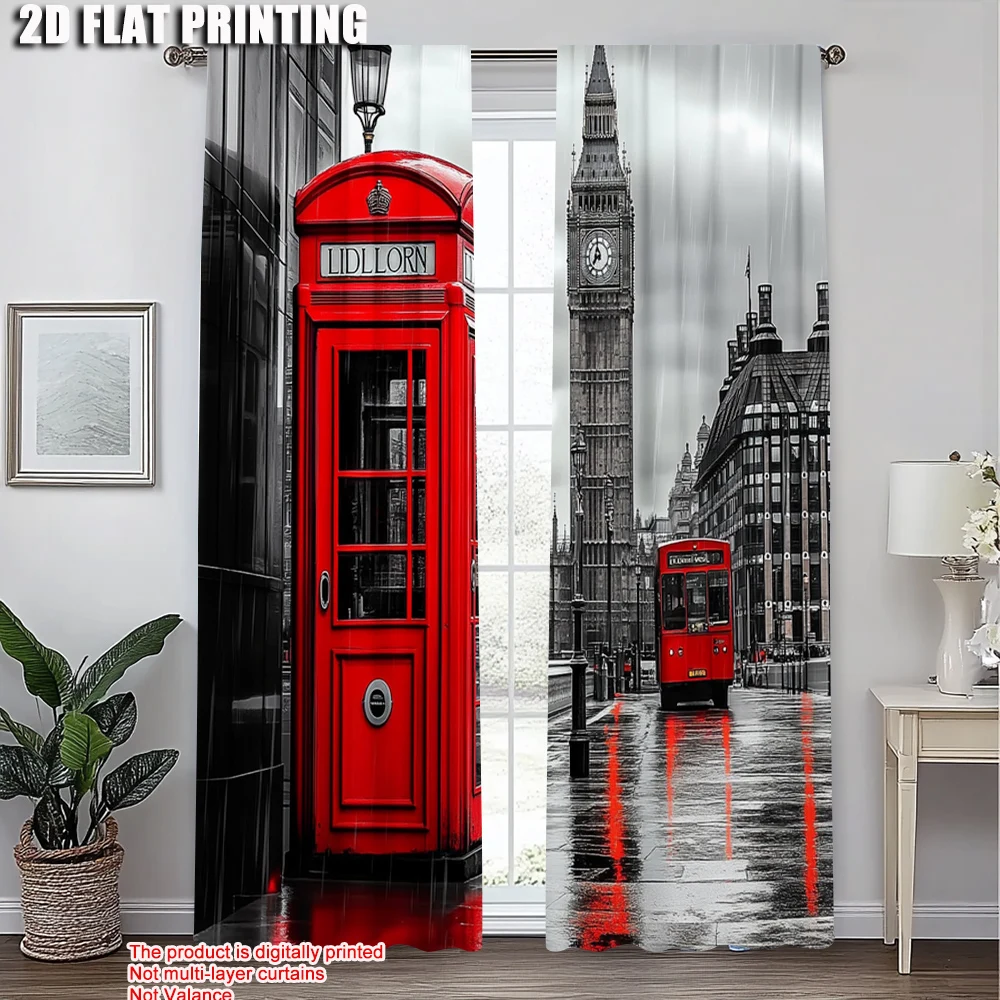 2pcs, Curtain Popular 2D print - огляд і ціна Commercial Kitchen Canopy