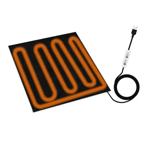 USB 인터페이스 5V 난방 탄소 섬유 전기 난방 의류 조끼, 겨울 난방 의류, 난방 피스 용품