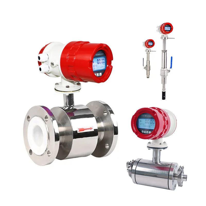 

SS304 Stainless Steel Water Flow Meter Electromagnetic Flowmeter