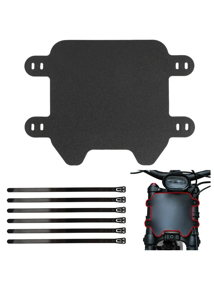 AliExpress NONE Motorcycle Highly Elastic Plastic Front Number Plate for Light Bee S/X Ebike and Sting R MX3 MX4 Pro SS Electric Dirt bike