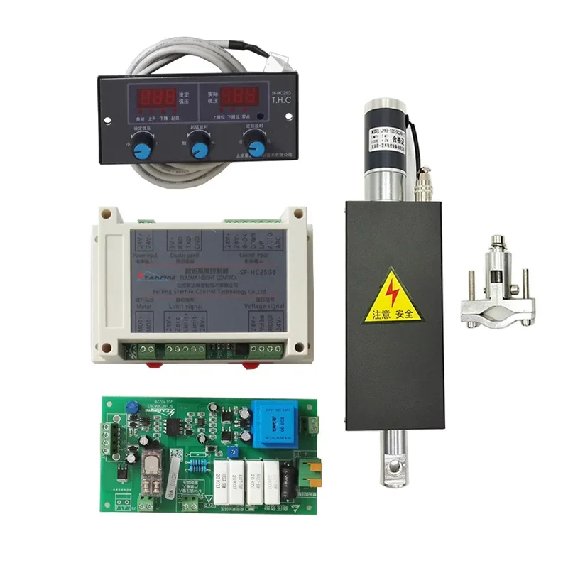 Controlador de tensão de arco SF-HC25G com levantador THC JYKB-100-DC24V-T3 para ajustador de altura de máquina de corte de plasma