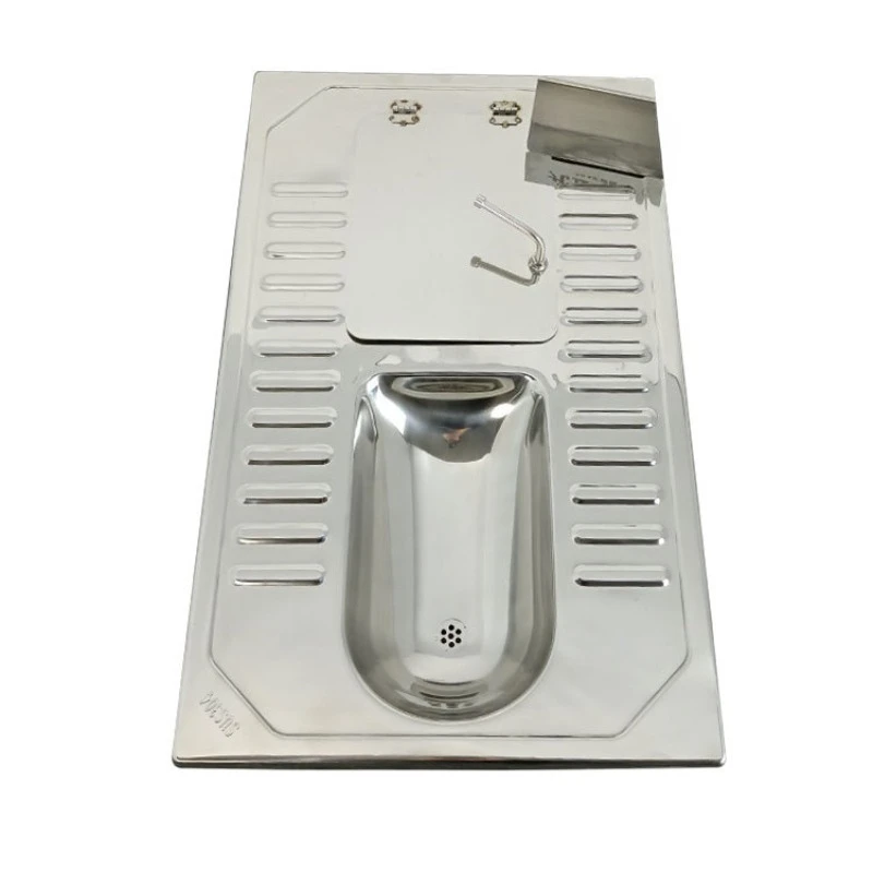 

304 stainless steel rural dry toilet squatting toilet New type dry toilet straight-through wet separation squatting pit