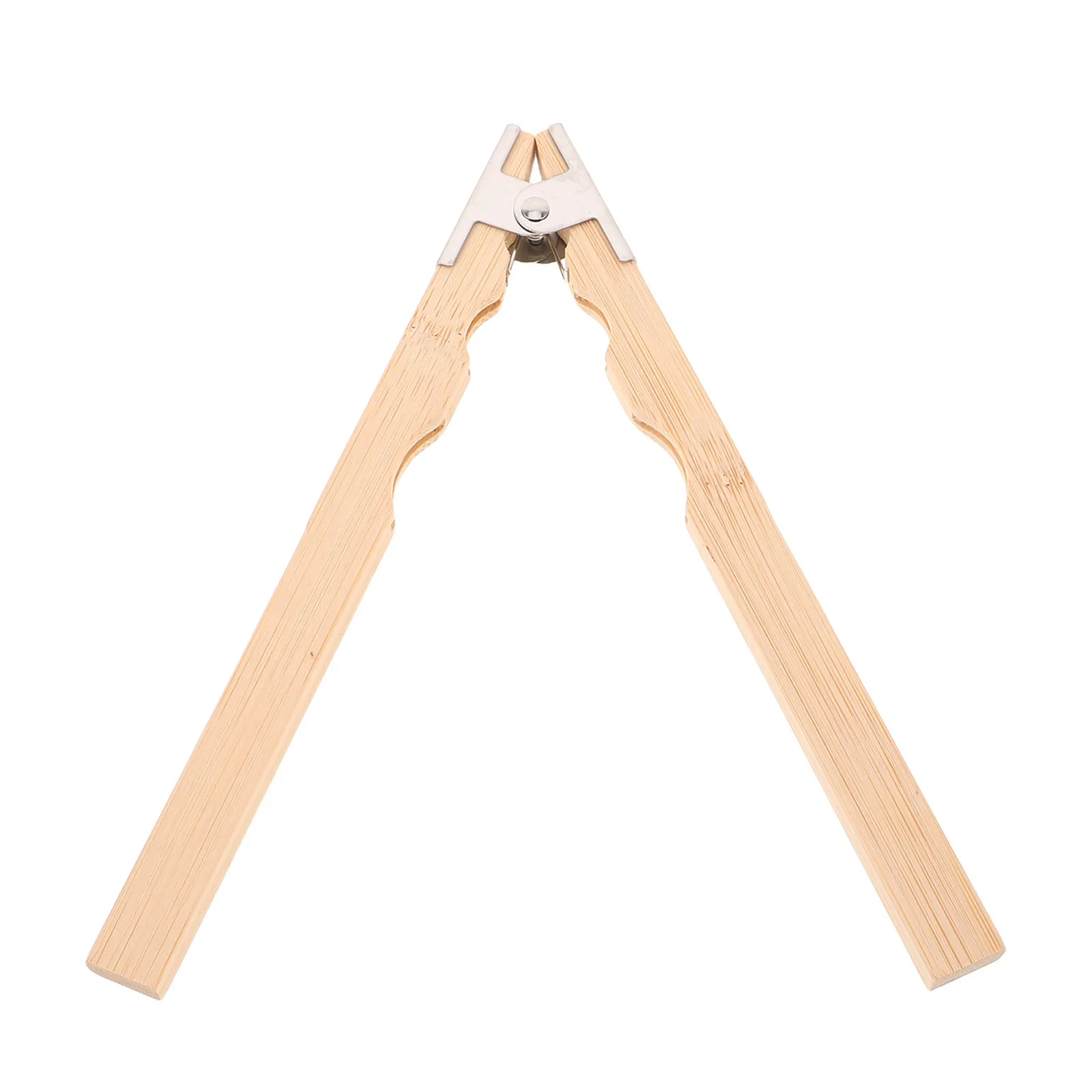 Lightweight Wooden Ring Clamp Jewelry Tool Spring Grip Design for Polishing Filing Engraving Ring Holding Jewelry Making Crafts
