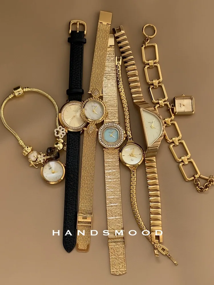 Luxury Gold Clock Exquisite Variety of Women's Watches Formal Wear Women's Watches Dress Women's Watches