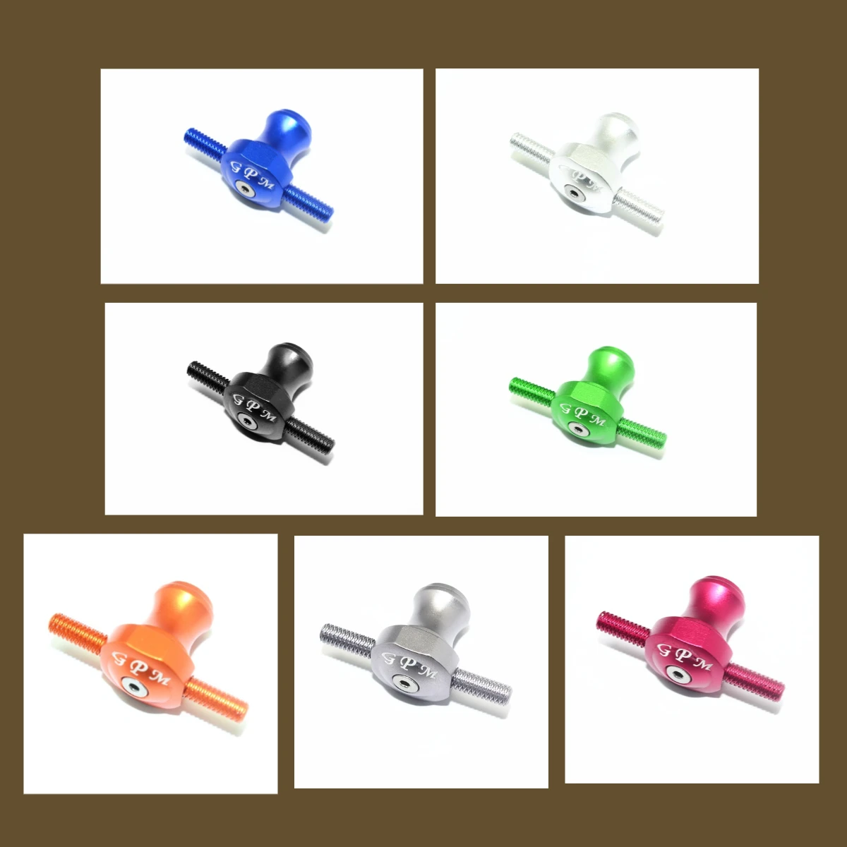 GPM LOSI 1/6 Super Baja Rey LOS05013 pour verrouillage des pneus de secours en aluminium