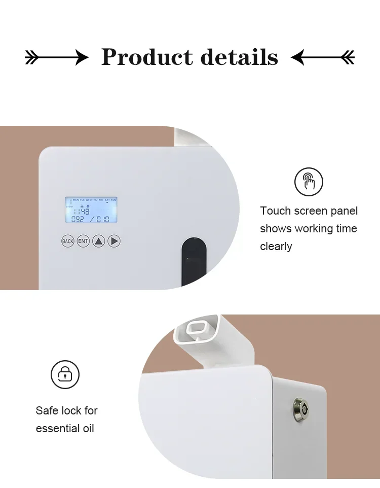 Ouwave electric cold air essential oil diffuser smart aroma scent diffuser machine