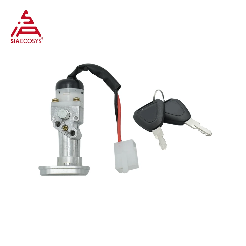 Elektryczny zamek zapłonowy SiAECOSYS do skuterów elektrycznych i motocykli
