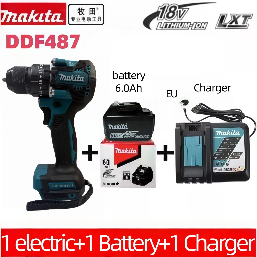 

Reliable OEM Makita 18V 6Ah Rechargeable Battery Plug And Play Design Works Smoothly With BL1830 BL1840B BL1860B Power Tools